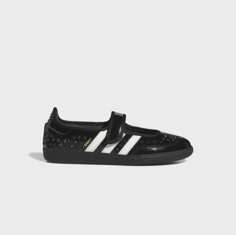 adidas Samba Black Studded Mary Jane Shoes