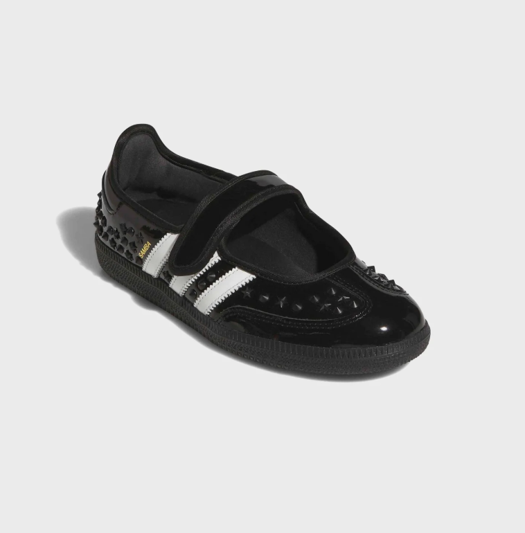 adidas Samba Black Studded Mary Jane Shoes