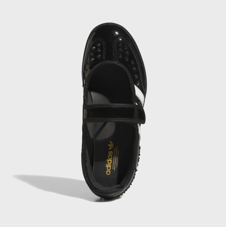 adidas Samba Black Studded Mary Jane Shoes