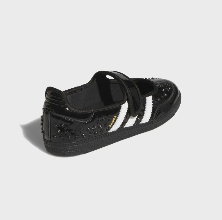 adidas Samba Black Studded Mary Jane Shoes
