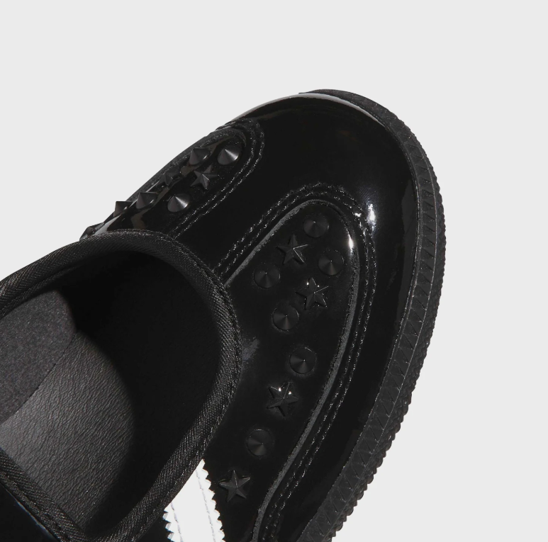adidas Samba Black Studded Mary Jane Shoes