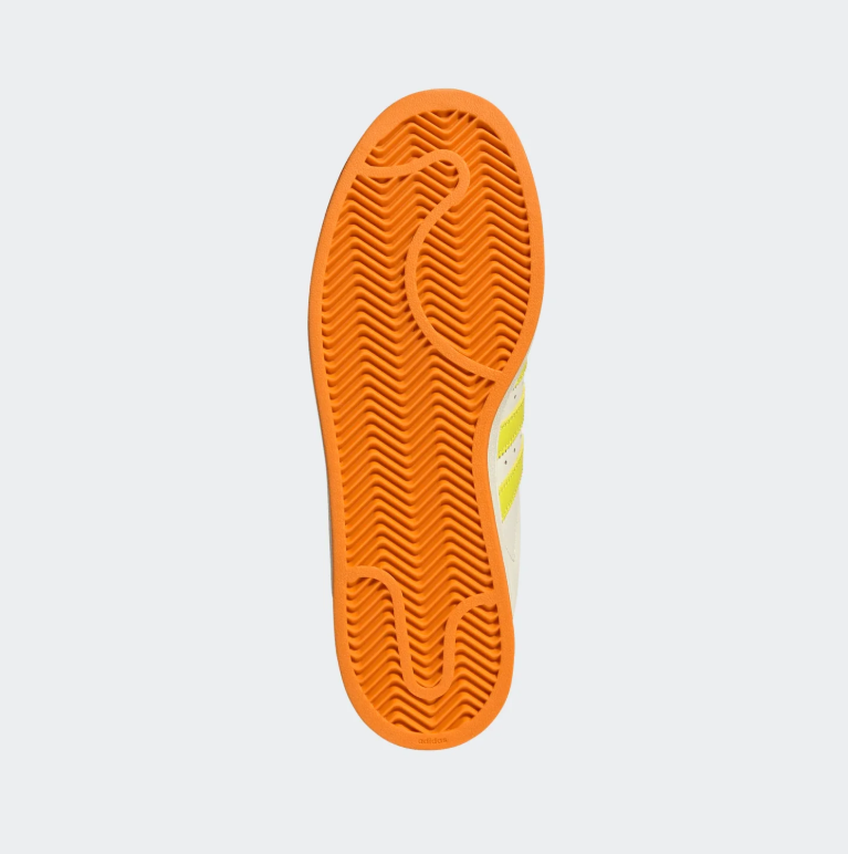 adidas Charmander Shell-Toe Sneakers with Orange Flame Details
