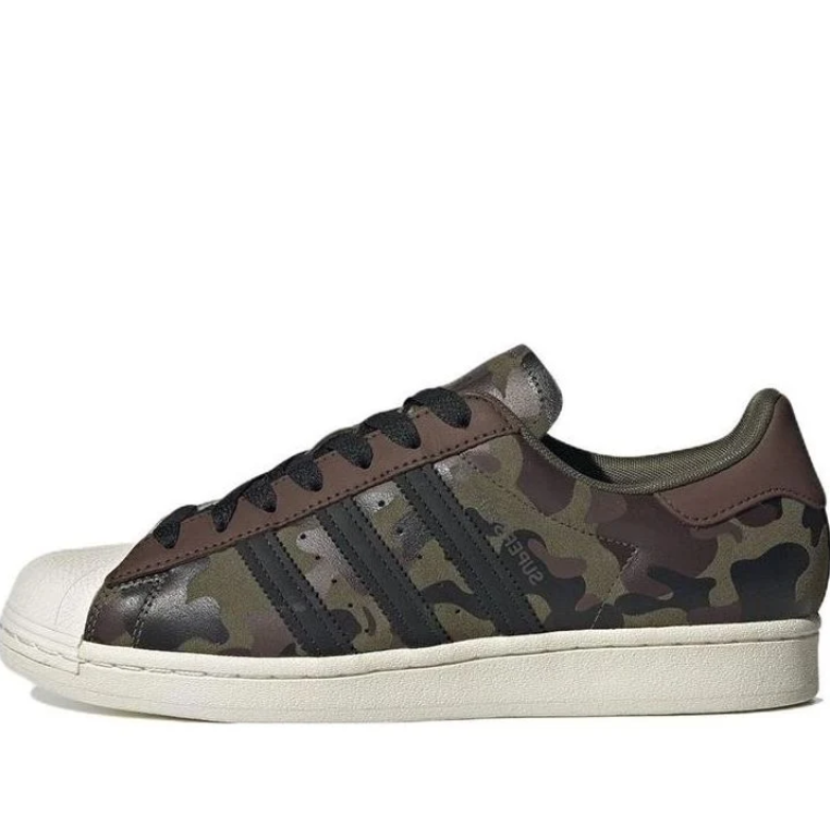 adidas Superstar Camo Shell-Toe Sneakers