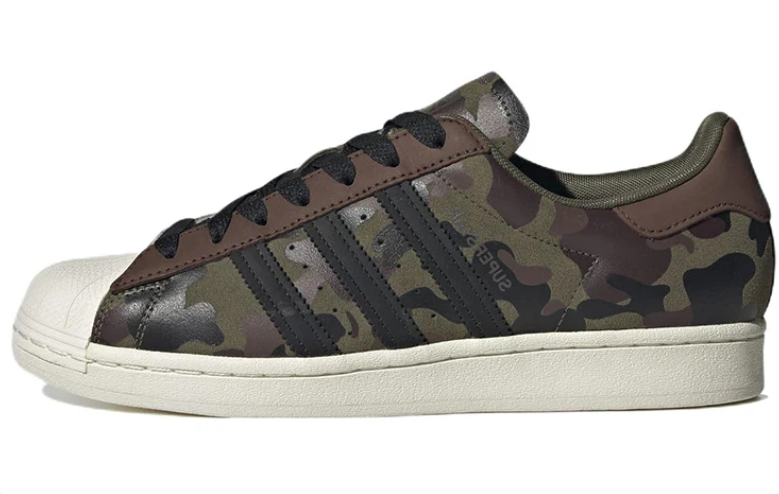 adidas Superstar Camo Shell-Toe Sneakers