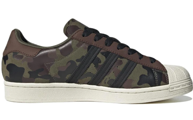 adidas Superstar Camo Shell-Toe Sneakers