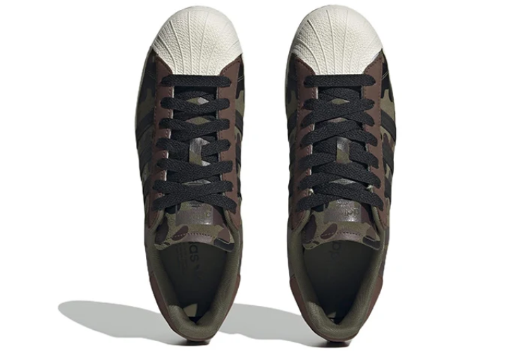adidas Superstar Camo Shell-Toe Sneakers
