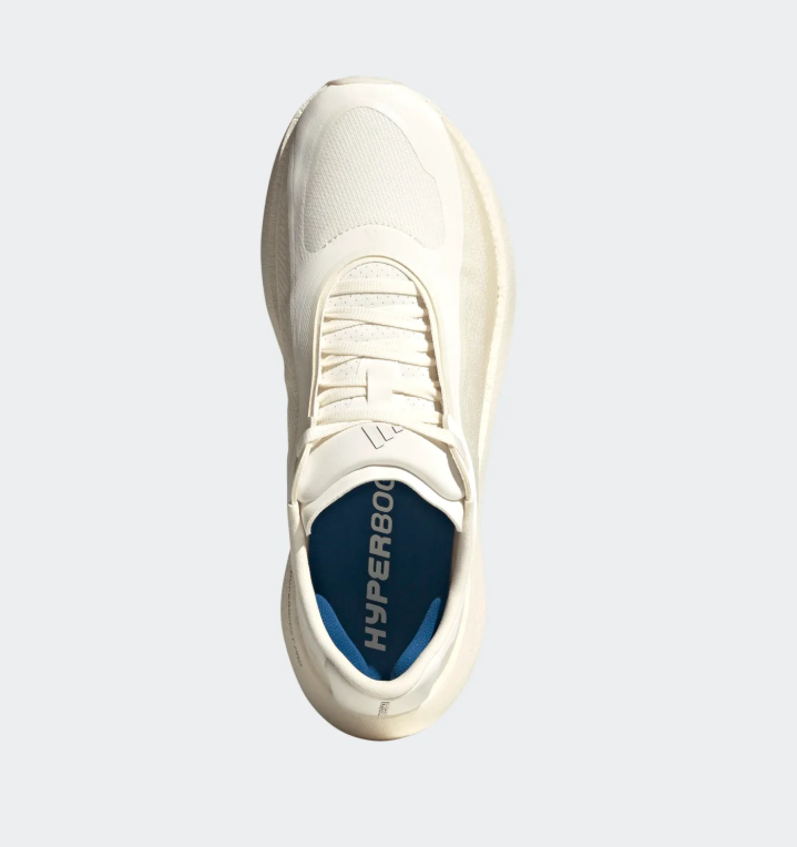 adidas Cream Sneakers with Blue, Green and Red Sole Stripes