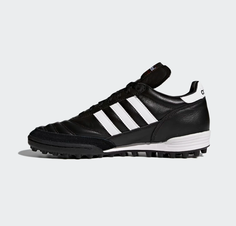 adidas Mundial Team Black and White Turf Soccer Shoes