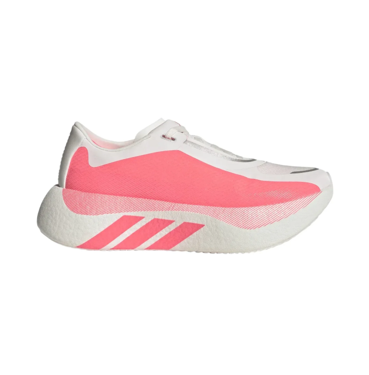 adidas Cream and Coral Pink Sneakers with Sculpted Sole