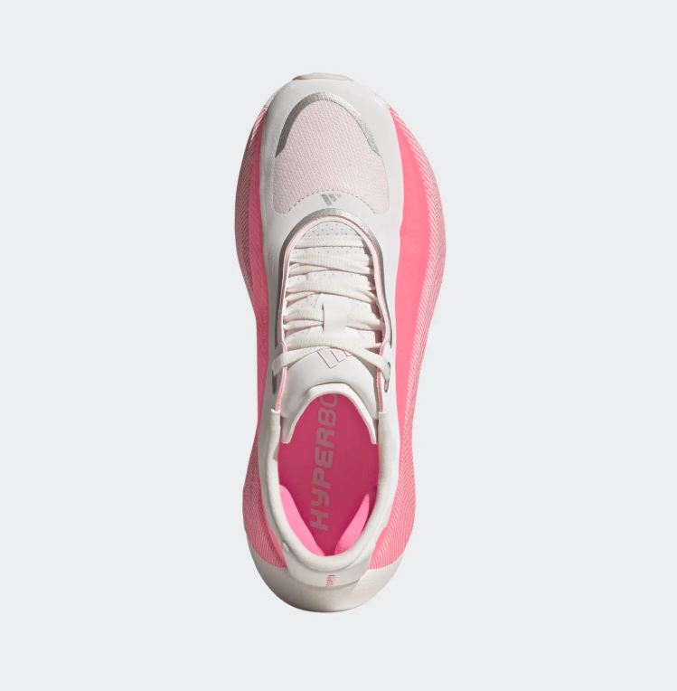 adidas Cream and Coral Pink Sneakers with Sculpted Sole