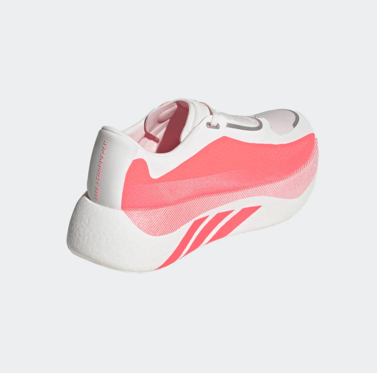 adidas Cream and Coral Pink Sneakers with Sculpted Sole