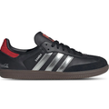 adidas Samba Black Sneakers with Silver Stripes and Coca-Cola Detailing