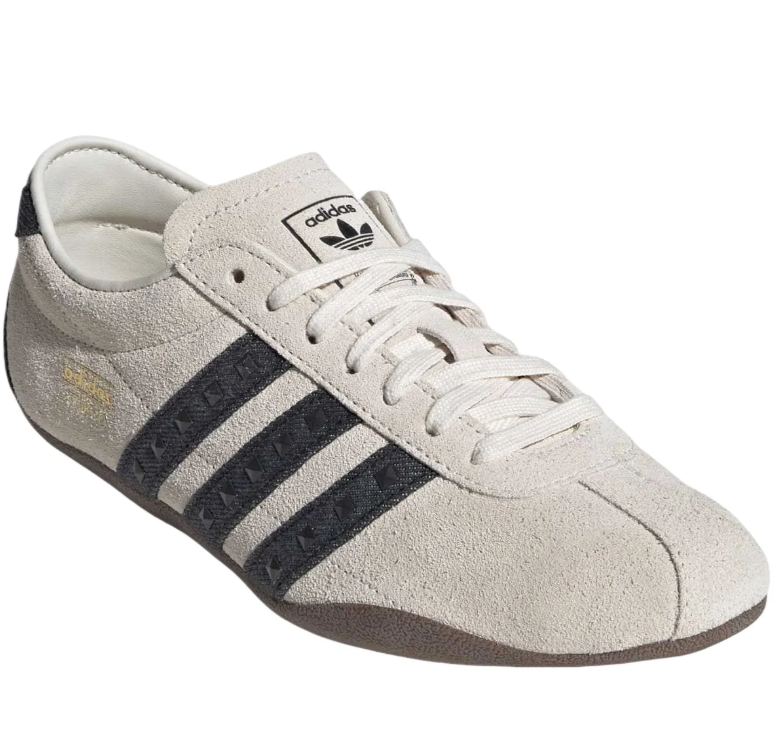 adidas Tokyo Cream and Black Low-Profile Sneakers