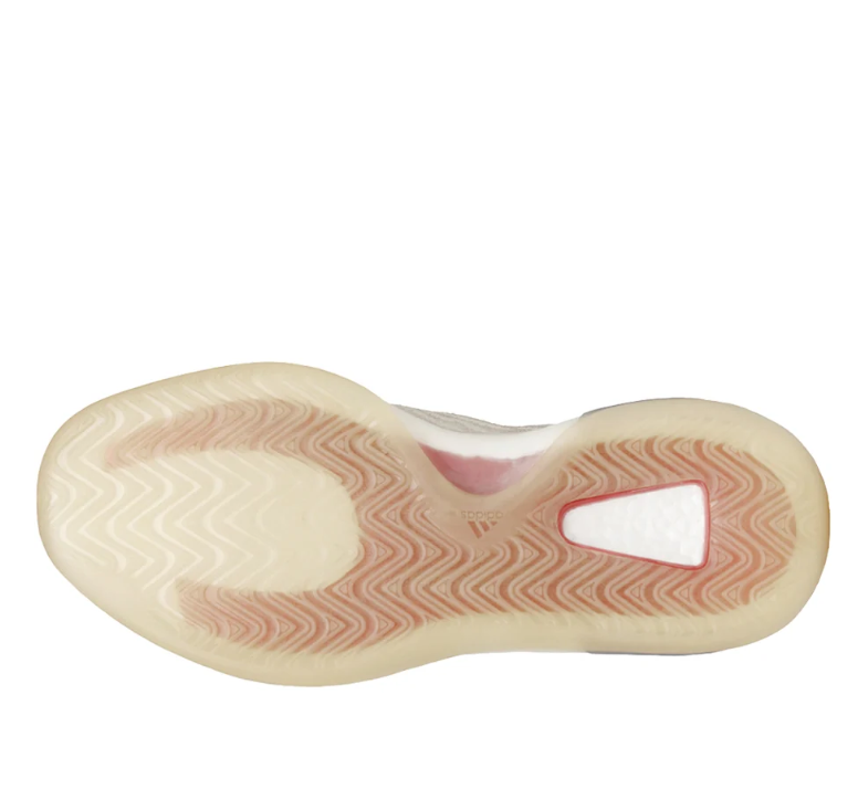 adidas Yeezy Cream and Black High-Top Sneakers with Wave Overlays