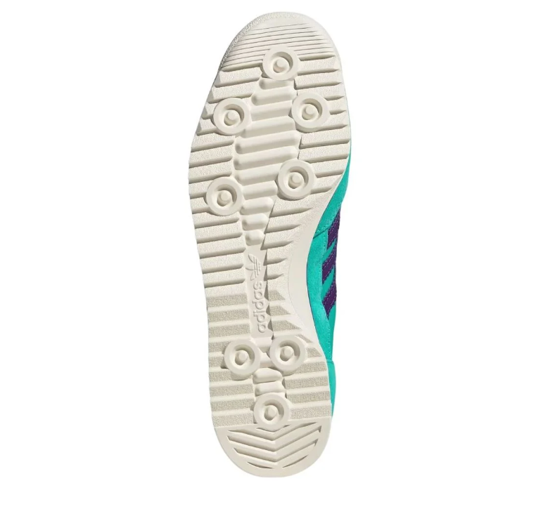 adidas Sporty & Rich Teal and Purple Low-Top Sneakers