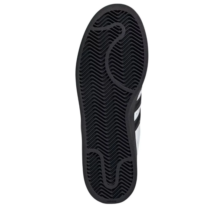 adidas Superstar White and Black Shell-Toe Sneakers