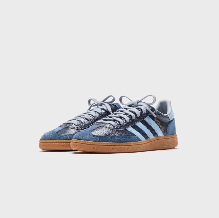adidas Spezial Navy and Light Blue Sneakers with Gum Sole