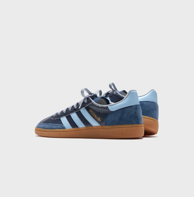 adidas Spezial Navy and Light Blue Sneakers with Gum Sole