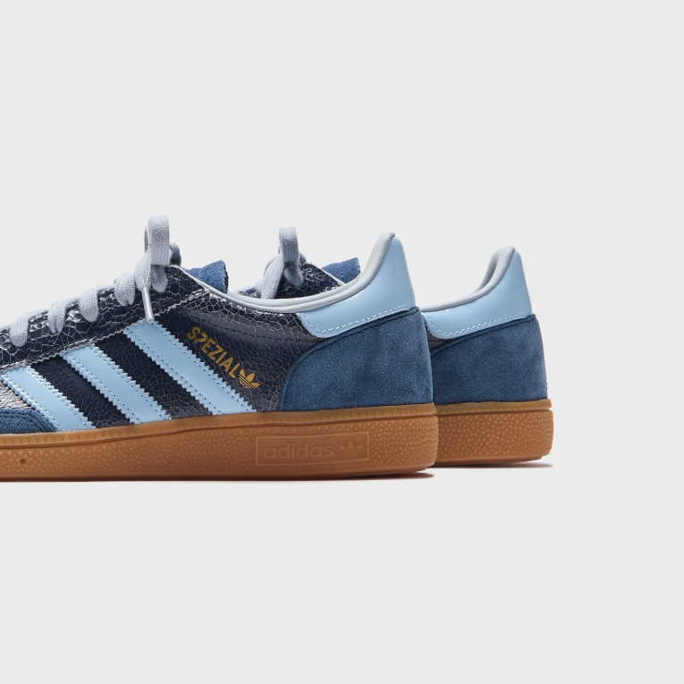 adidas Spezial Navy and Light Blue Sneakers with Gum Sole