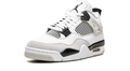 Air Jordan White and Gray Sneakers with Black Accents