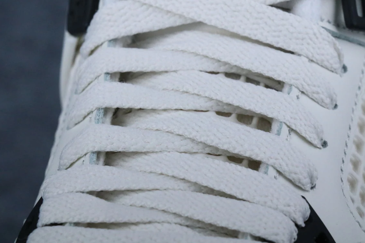 Air Jordan White and Black Sneakers with Red Flight Club Detailing