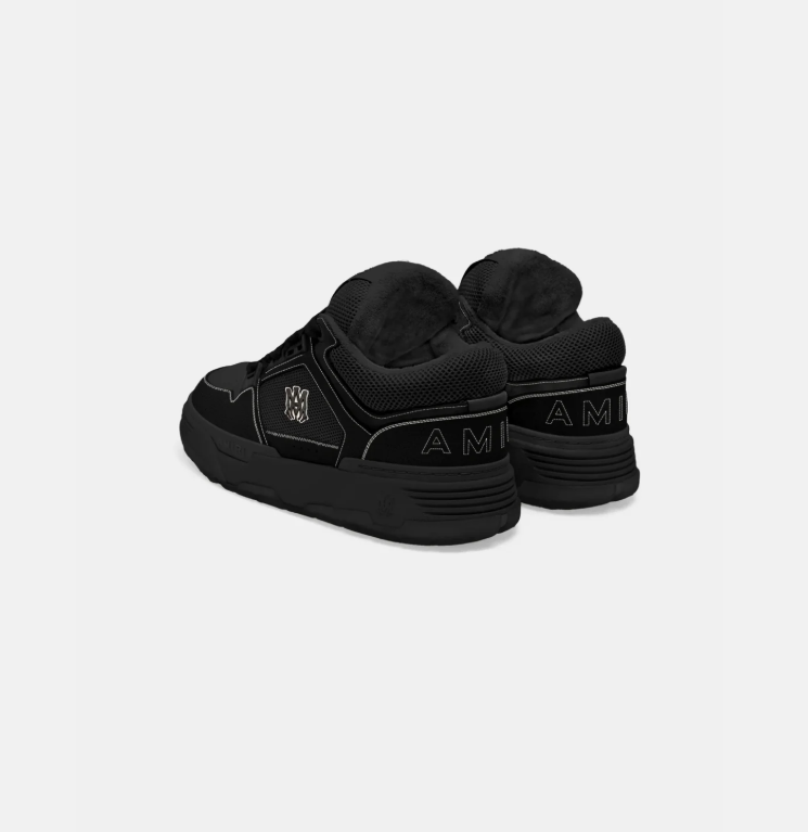 AMIRI MA-1 Black Chunky Sneakers with Contrast Stitching