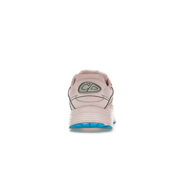 Dior Blush Pink Sneakers with CD Logo and Turquoise Outsole