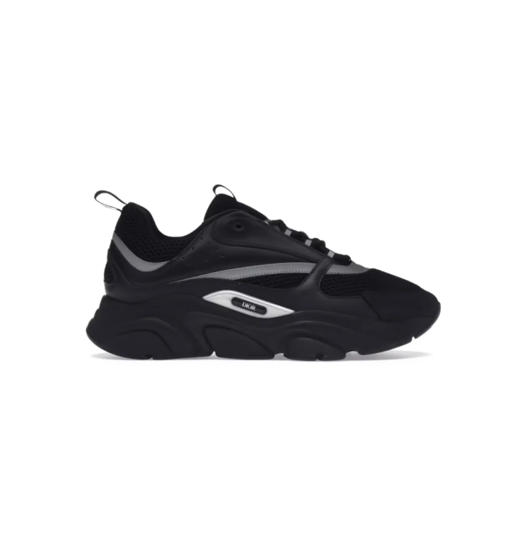Dior Black Chunky Sneakers with Gray Accents (Copy)