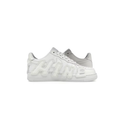 White Low-Top Sneakers with Oversized AIR Lettering