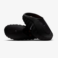 Nike Black Slip-On Mules with Orange Outsole Pods