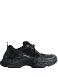 Balenciaga Triple S Black Sneakers with Sculpted Chunky Sole
