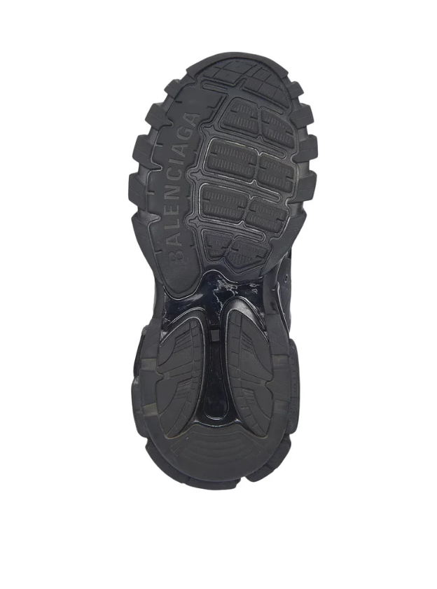 Balenciaga Track Black Sneakers with Layered Cage Overlays