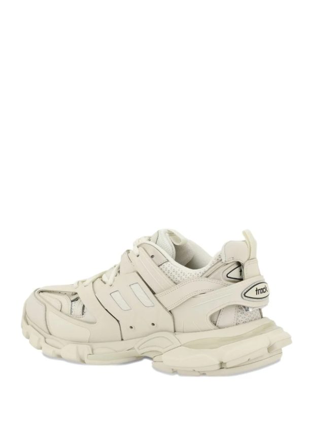 Balenciaga Track Cream Sneakers with Layered Cage Overlays