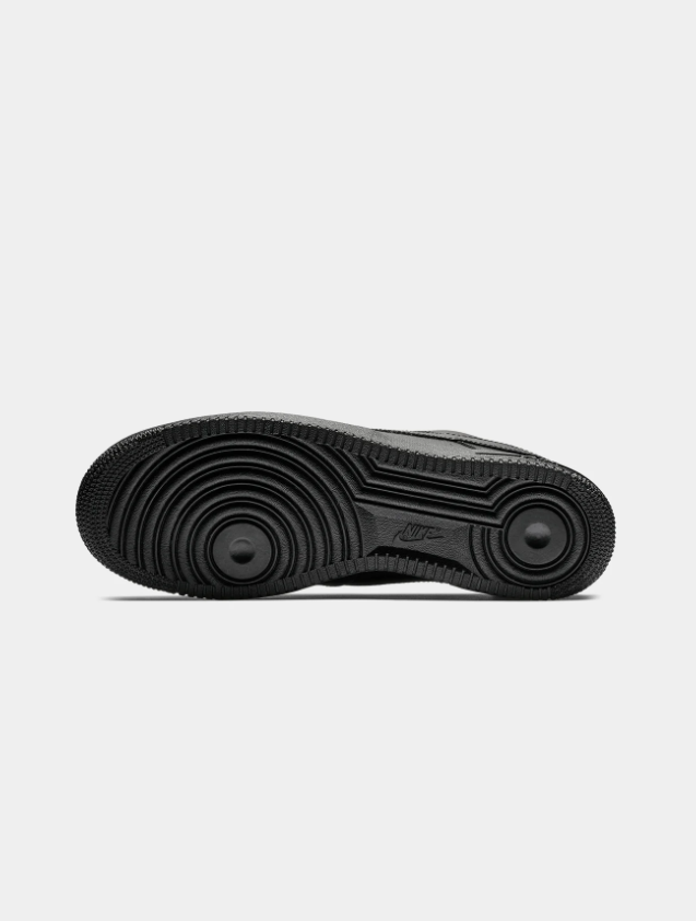 Nike All-Black Low-Top Sneakers with Tonal Swoosh