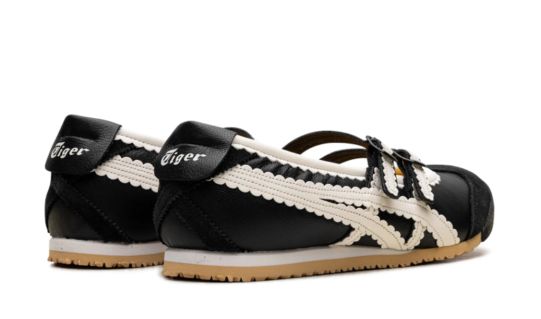 Onitsuka Tiger Metallic Silver Low-Top Sneakers with Cream Stripes (Copy)