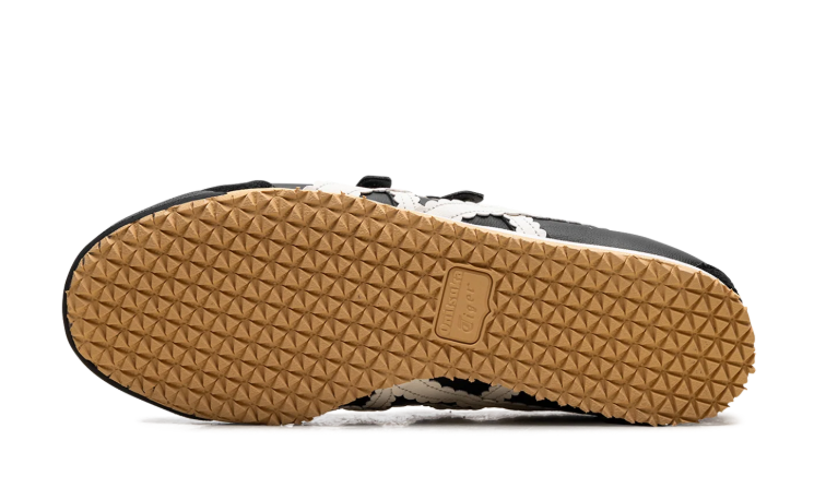 Onitsuka Tiger Metallic Silver Low-Top Sneakers with Cream Stripes (Copy)